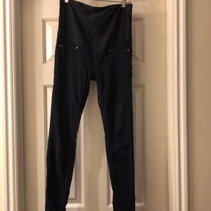 H&M mama over the belly skinny jeans